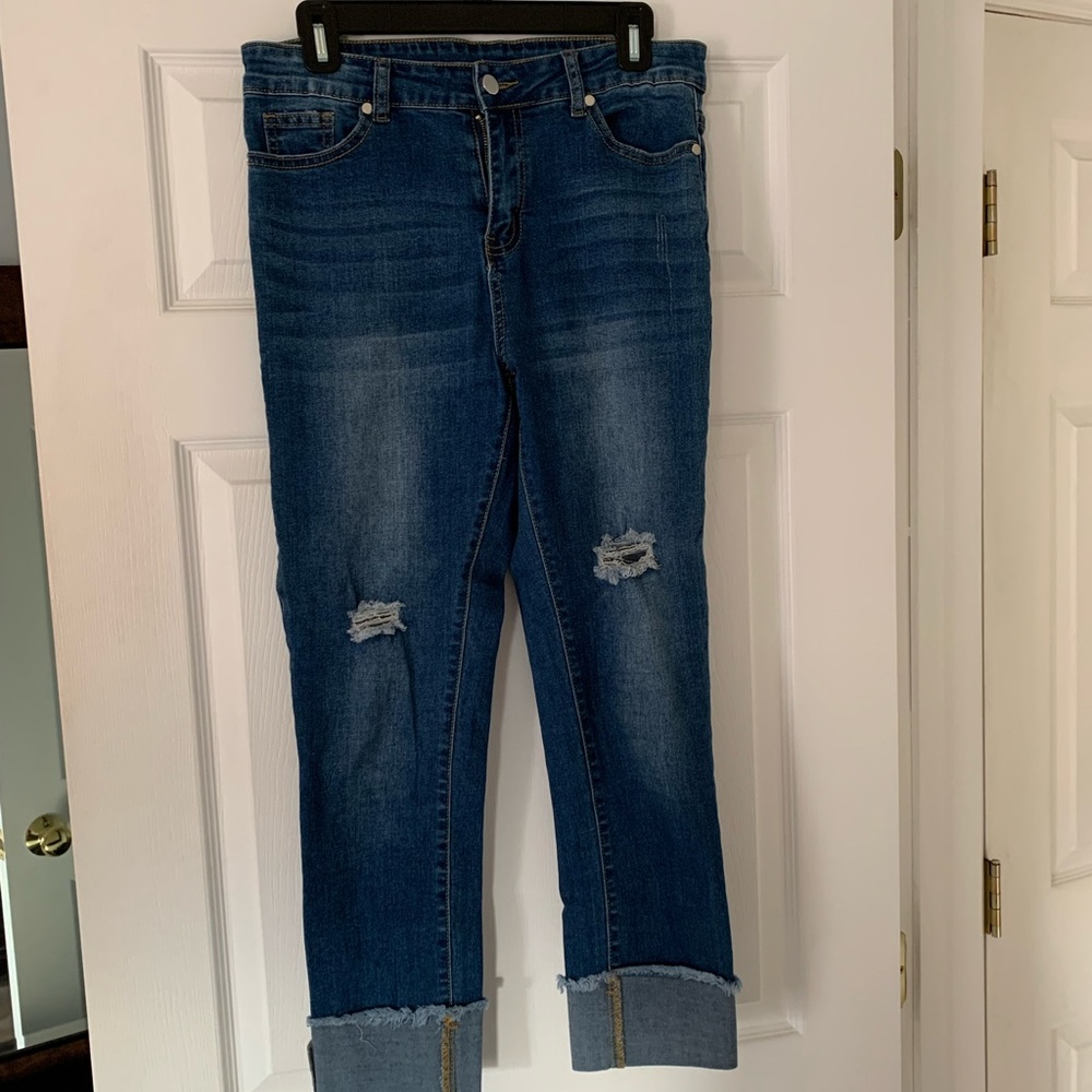 Cropped jeans